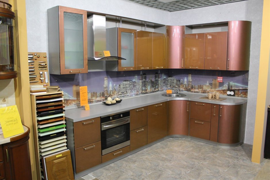 Кухонные фасады хамелеон