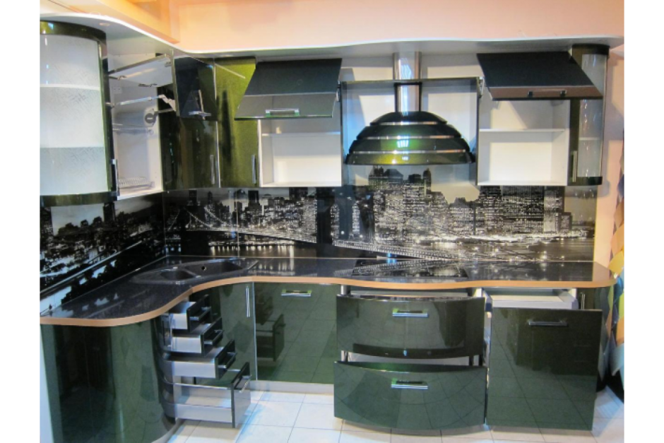 Кухонные фасады хамелеон