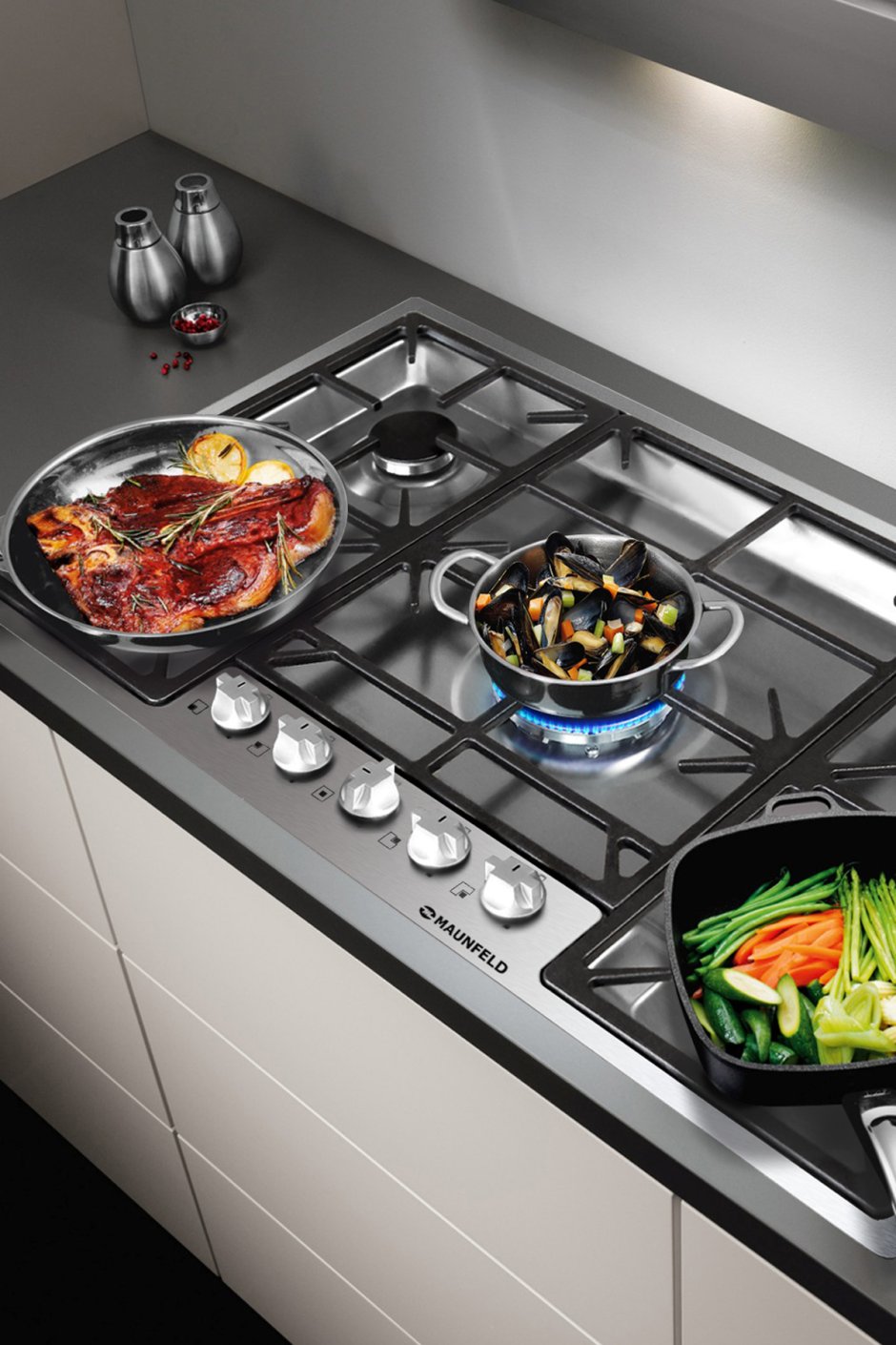 Газовая варочная панель Asko hg1666sb
