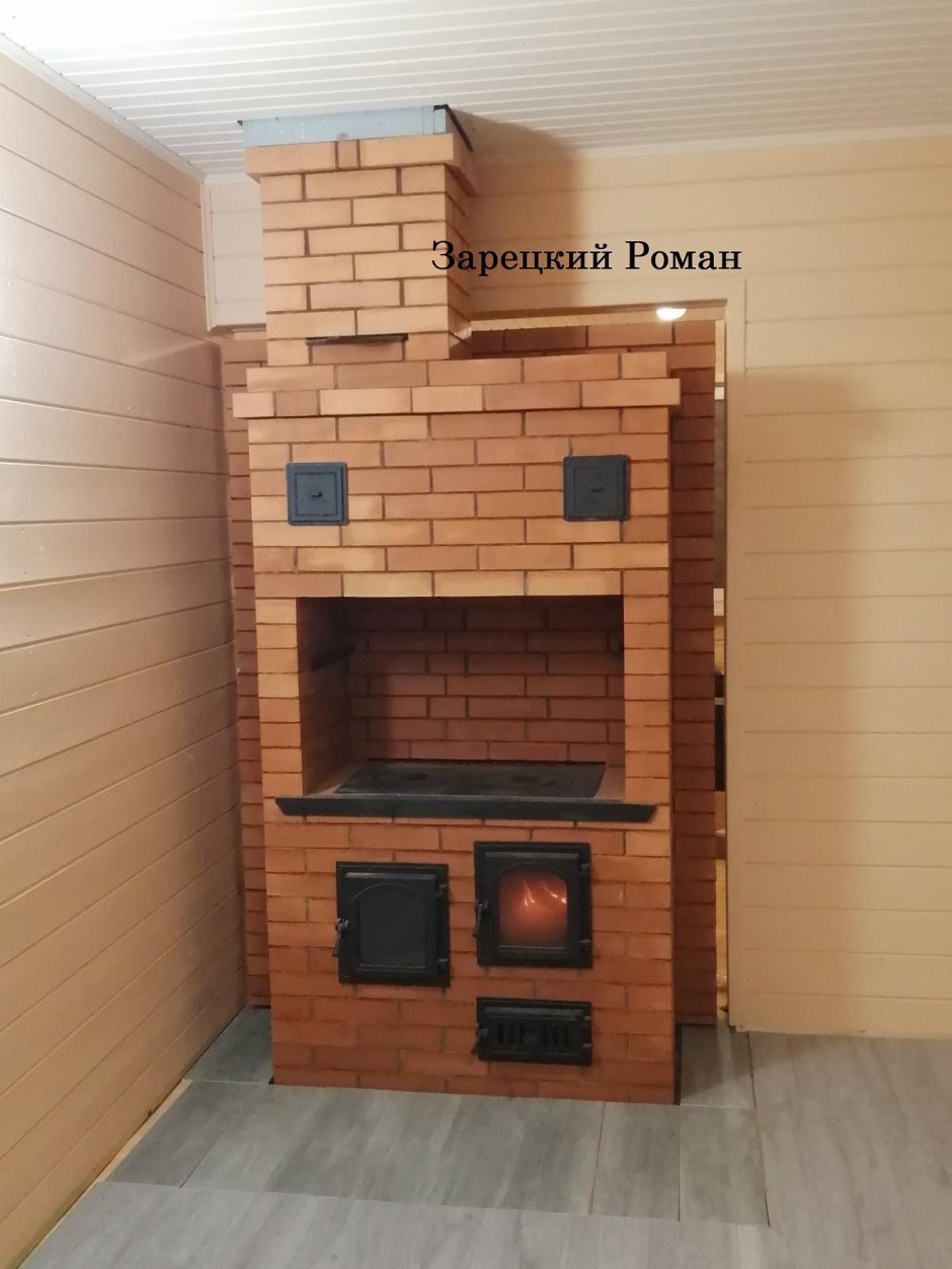 Печь малая голландка 520х520