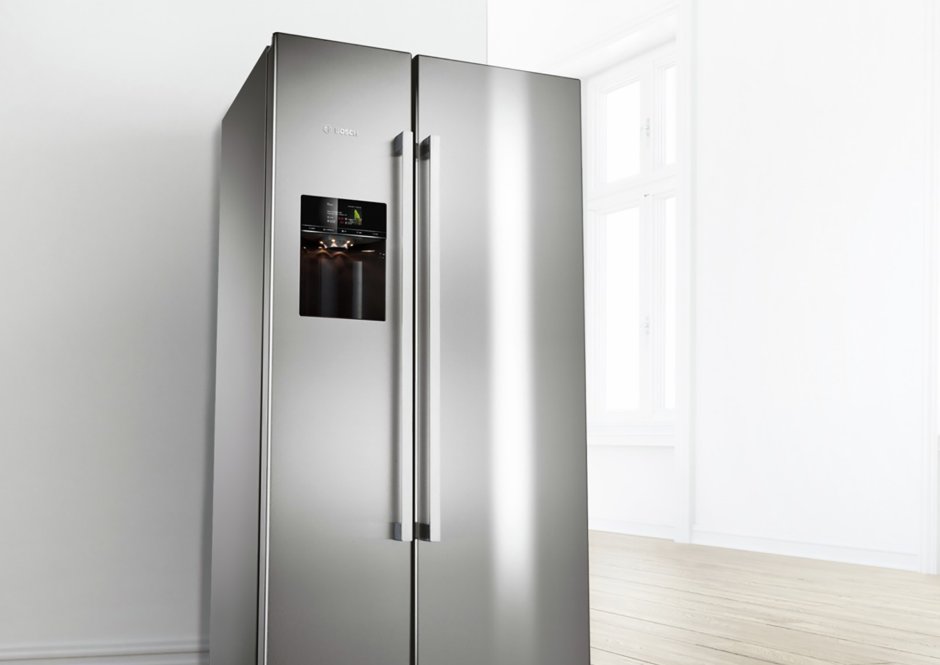 Холодильник двухдверный Side by Side Bosch