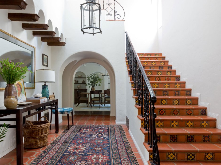 Лестница в марокканском стиле