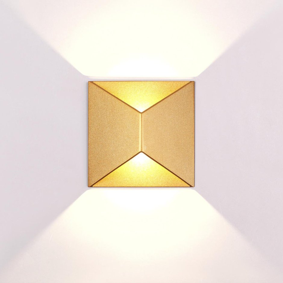 Бра estares Geometria Square 12w s-185-White-220-ip44