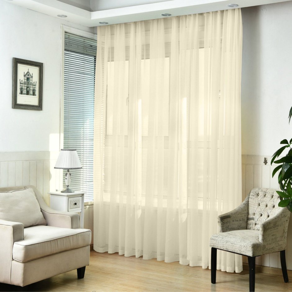 Тюль Tulle вуаль белая 400х270