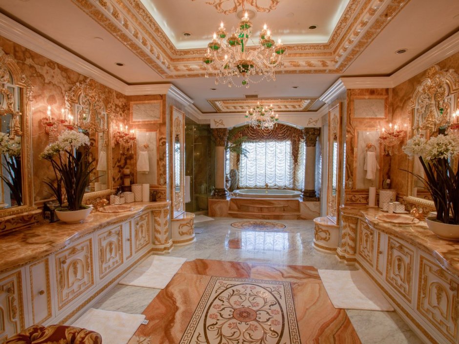 Luxury Mansion Interior ванная