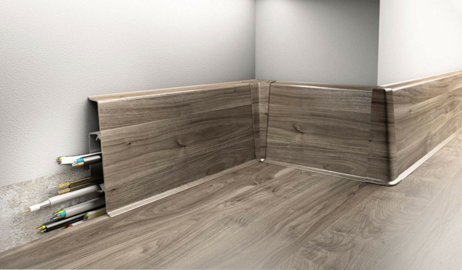 Плинтус пластиковый Classen 65x22мм