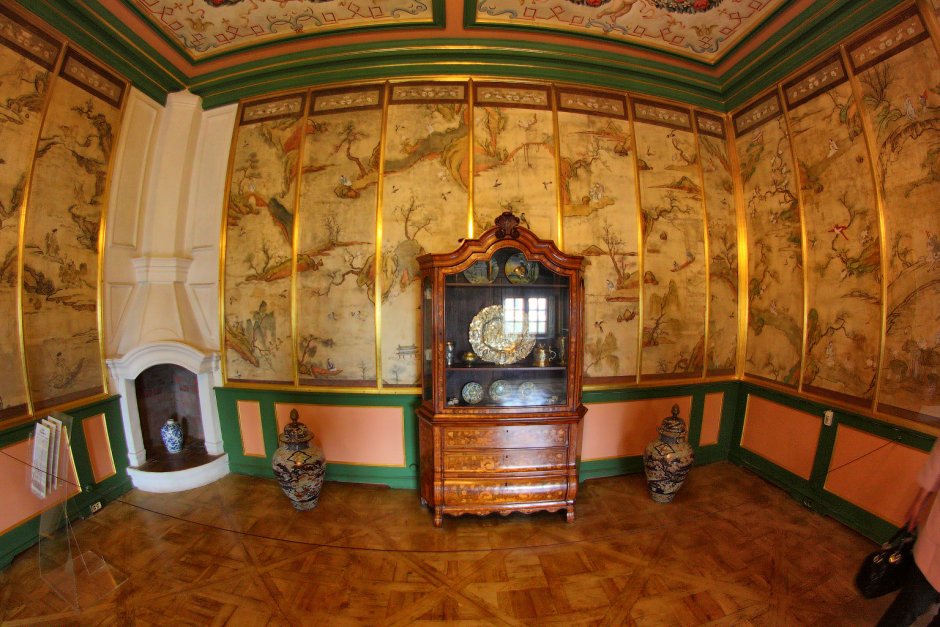 Меншиковский дворец при Петре 1 внутри