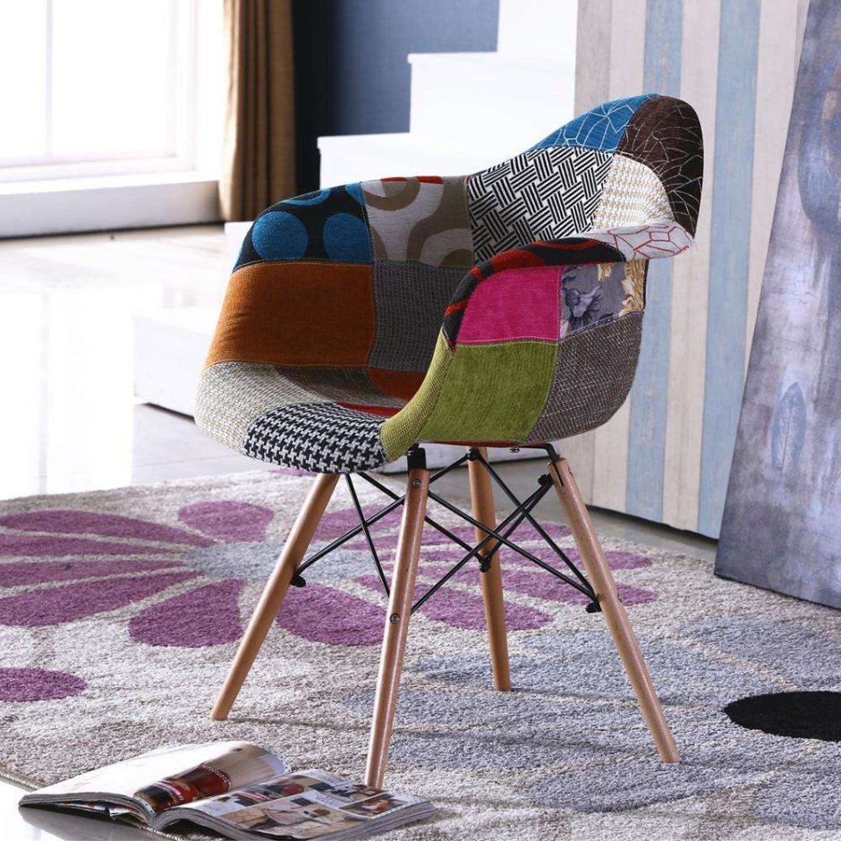 Стул Eames LMZL-pp620 Patchwork