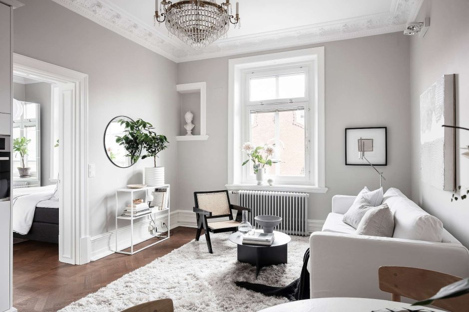 Белые стены в интерьере квартиры советы дизайнеров