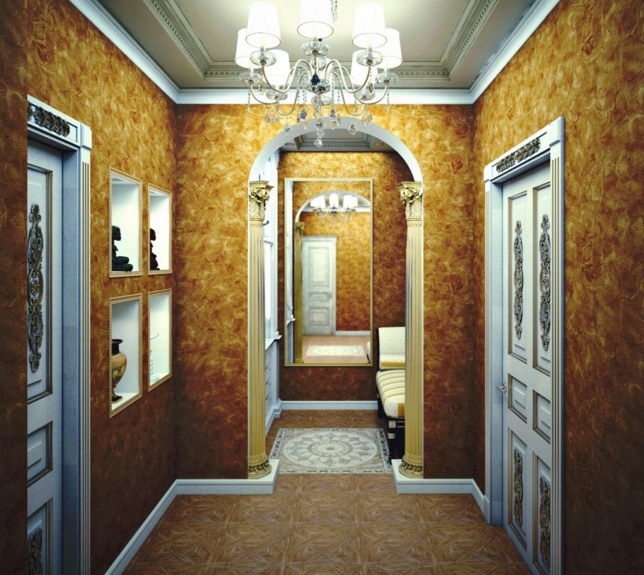 Планировка коридора в частном доме
