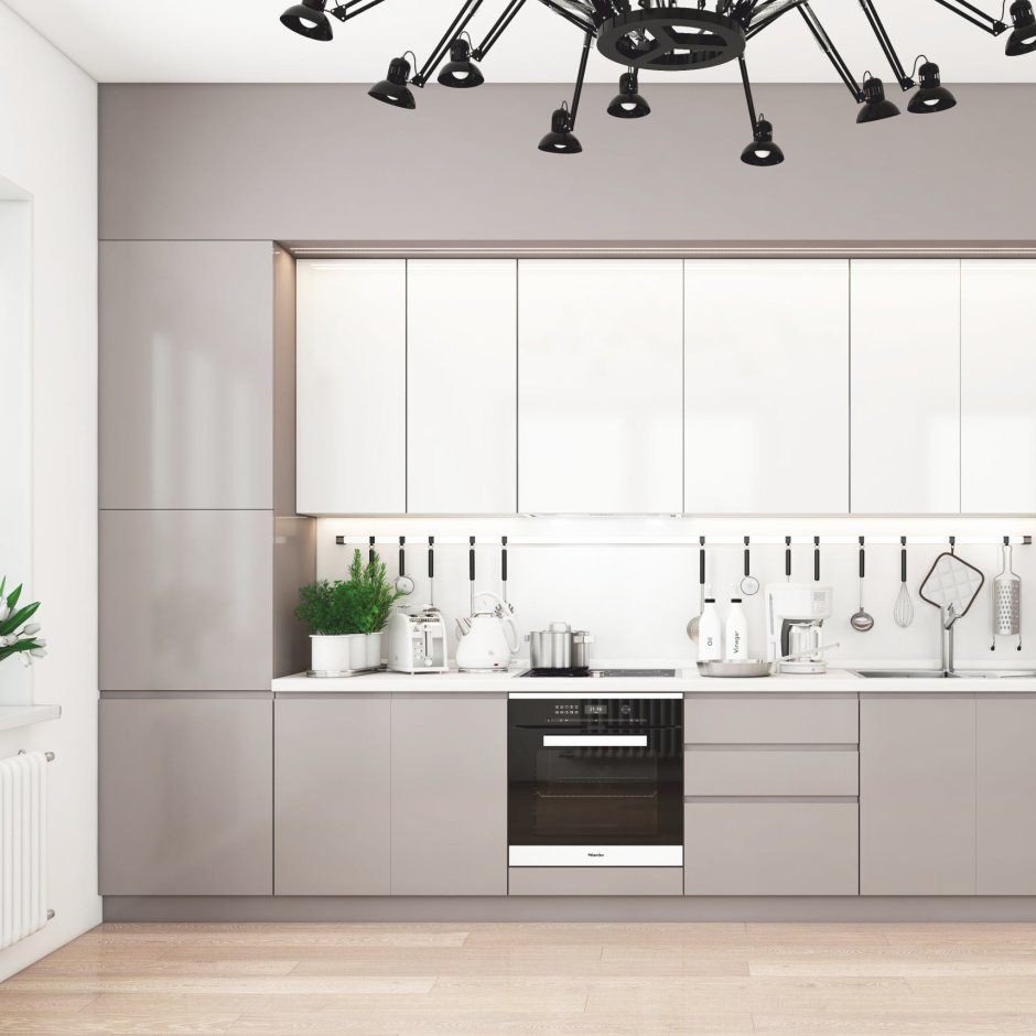 Рал 7047 фасад кухни