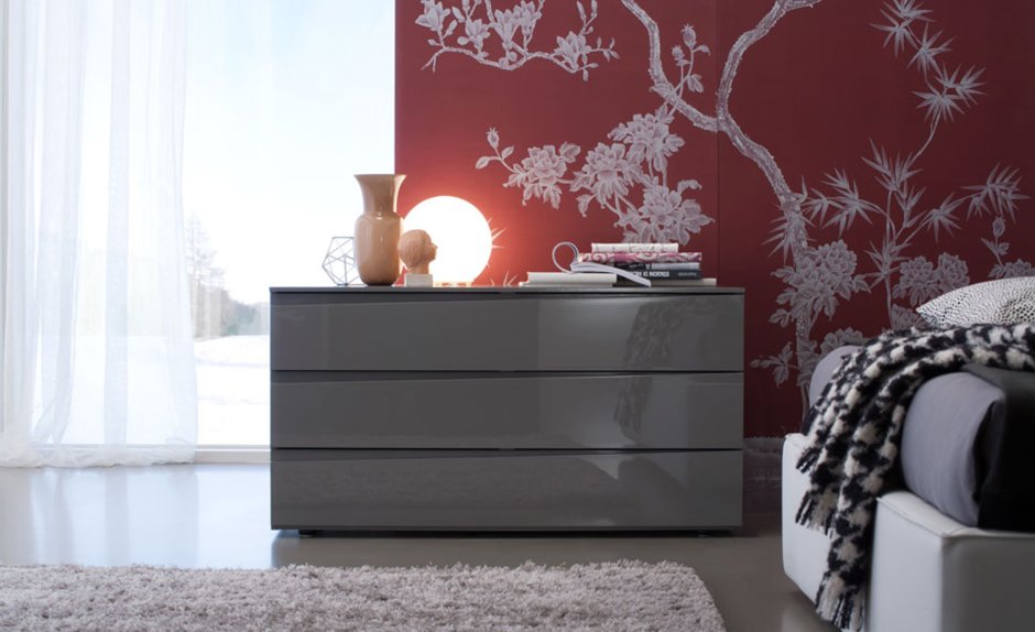 Черно красная мебель