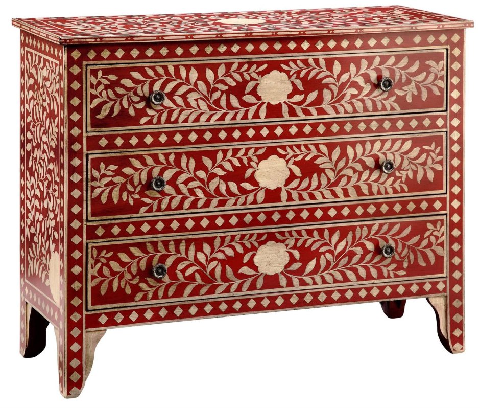 Комод в комнату белый