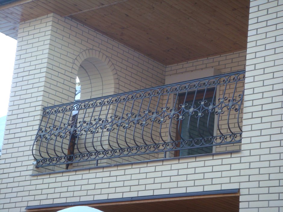 Решетка на балконный блок