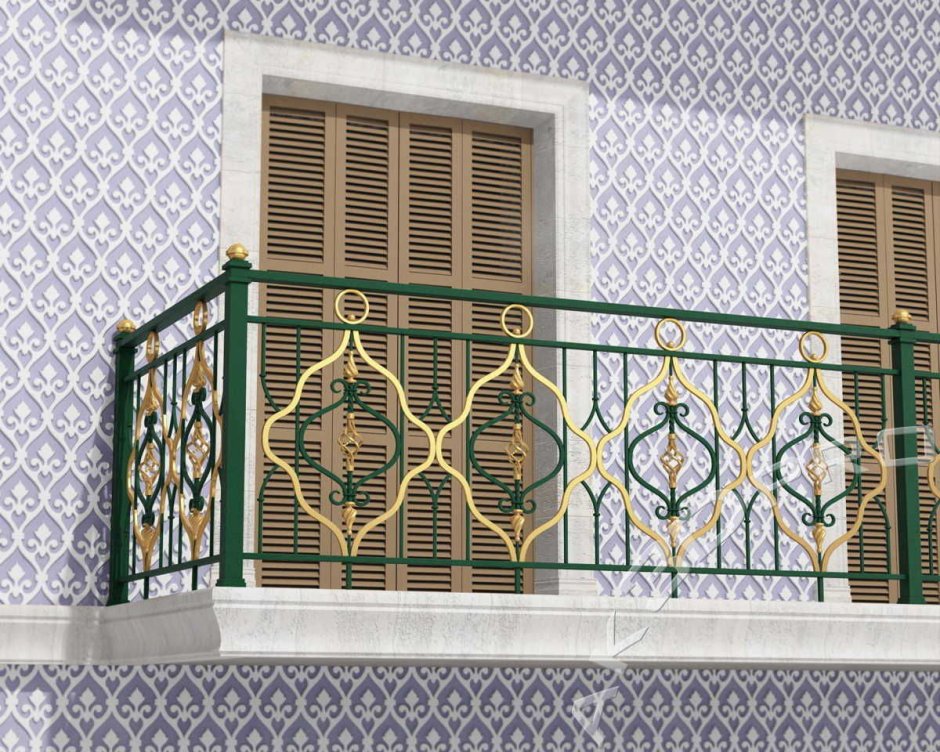 Красивые решетки на балкон