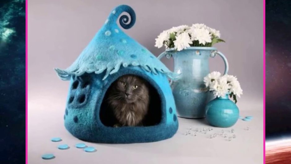 Необычные домики для кошек