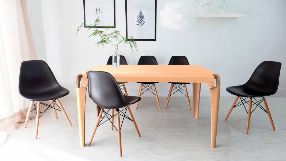 Стул Eames DSW черный