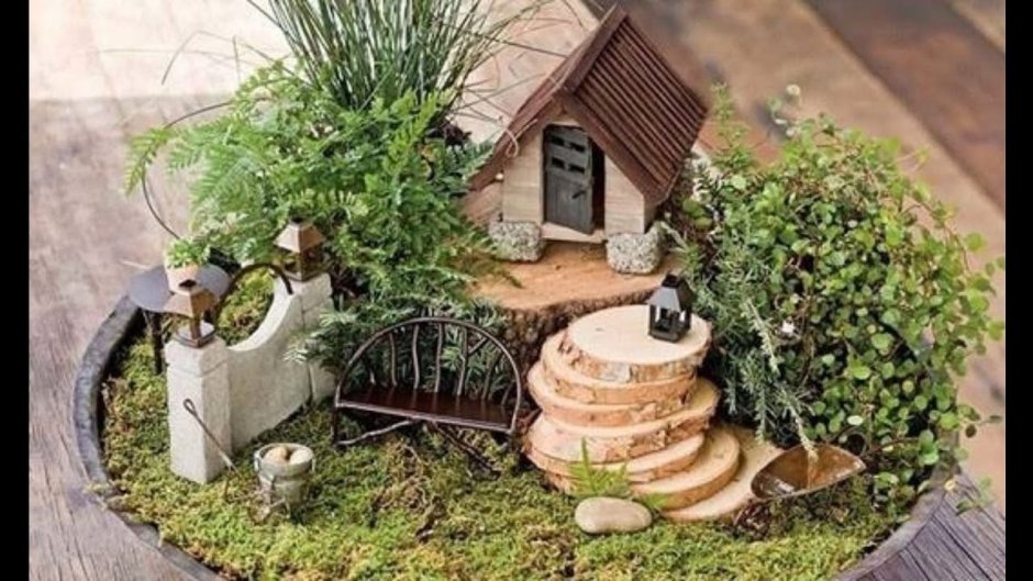 Сказочные миниатюрные домики