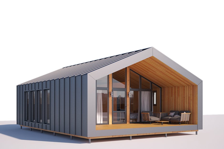 Гараж в стиле барнхаус