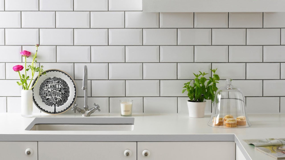 Плитка Blanco brillo liso 10x20