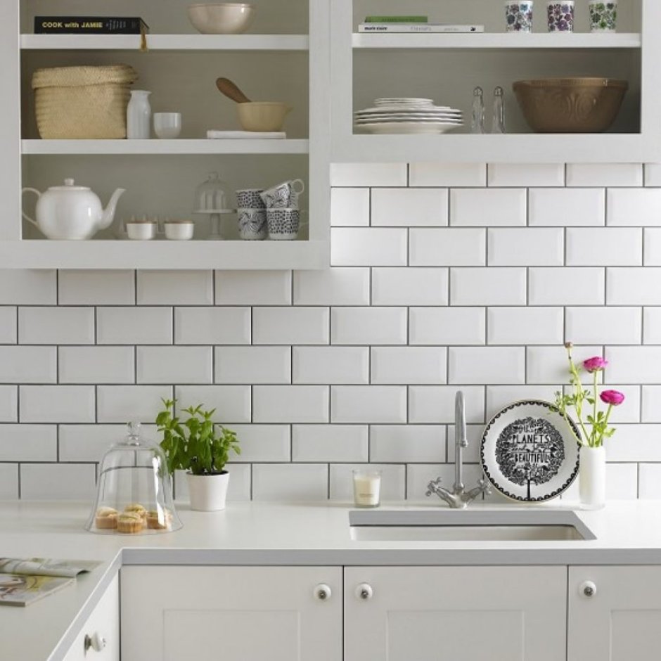 Golden Tile Metrotiles белый 10x20