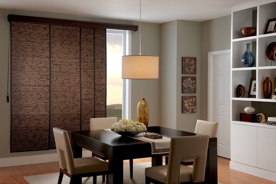 Раздвижные перегородки жалюзийные