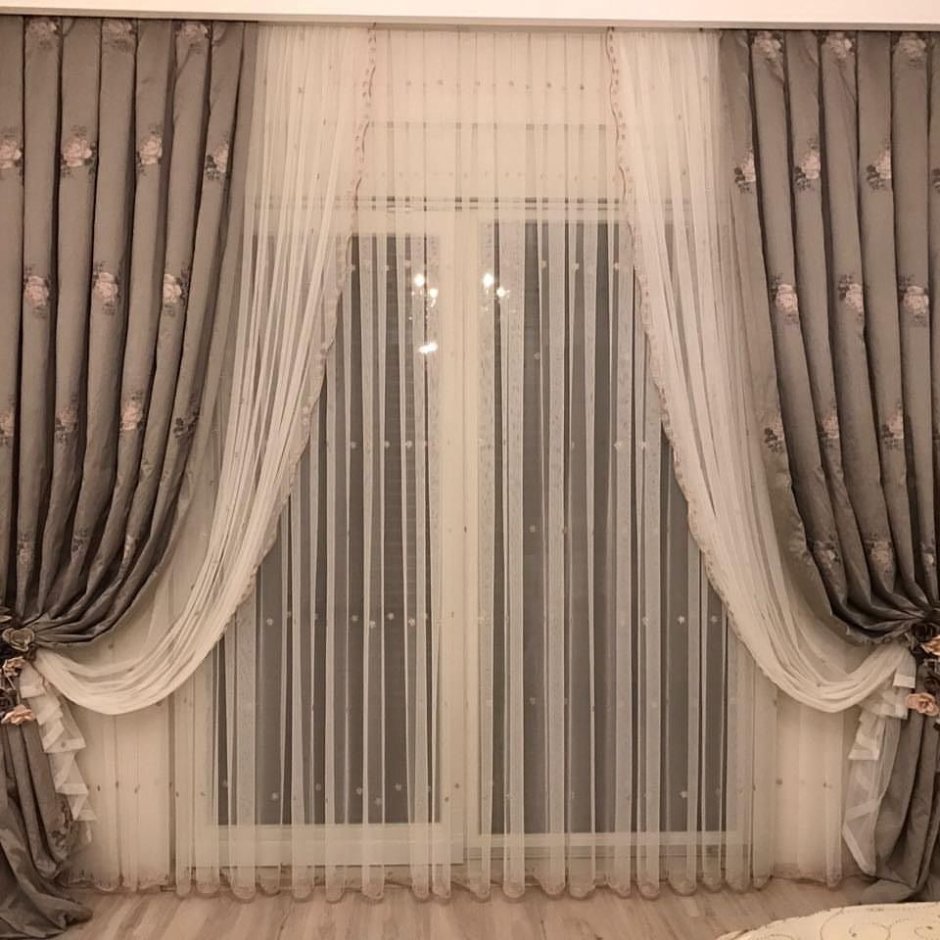 Модные шторы для зала
