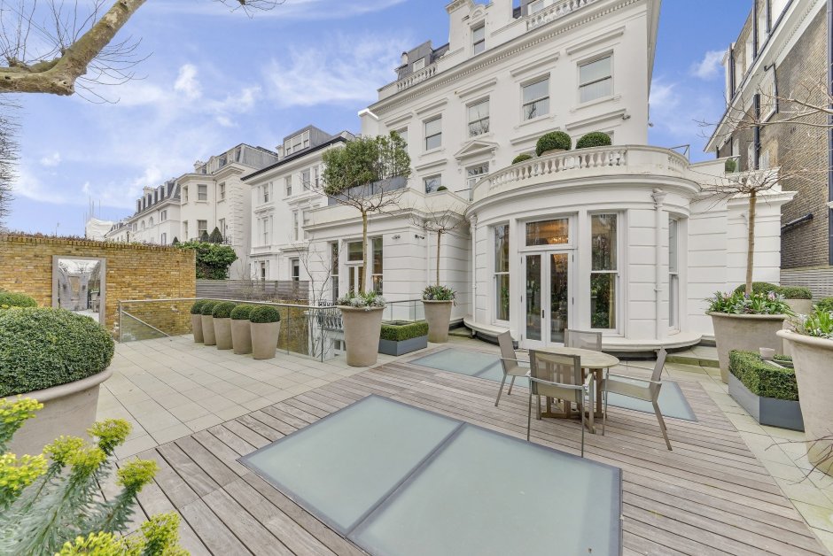 Upper Phillimore Gardens. Кенсингтон, Лондон, Великобритания