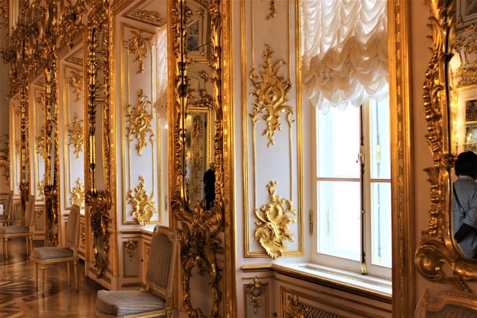 Франция.Париж.Версаль.зеркальная галерея.