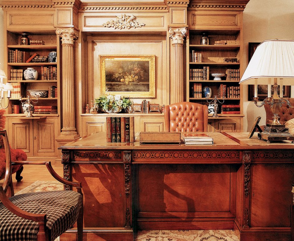 Мебель для кабинета в классическом стиле