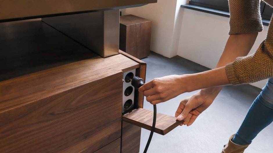 Розетки электрические в интерьере