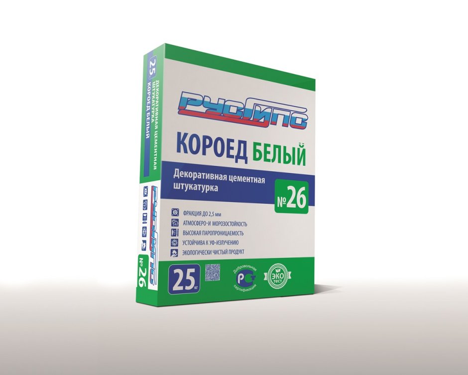Штукатурка цементная РУСГИПС