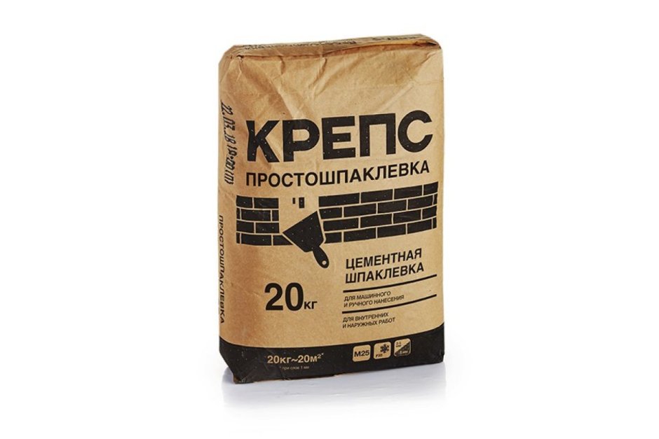 Штукатурка Крепс ЦШ, 25 кг