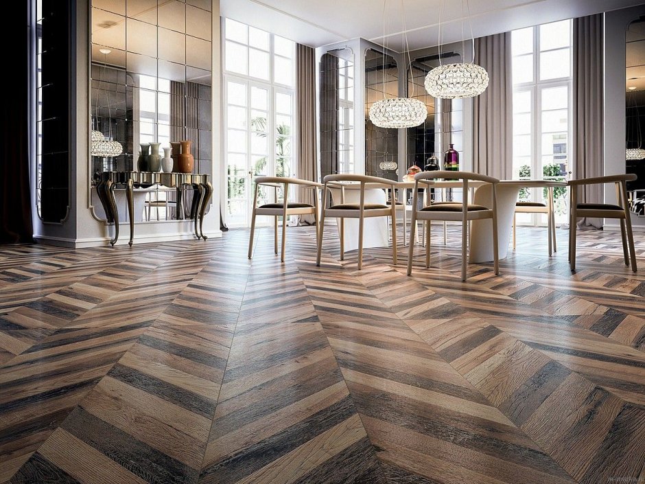 Керамогранит parquet Chevron