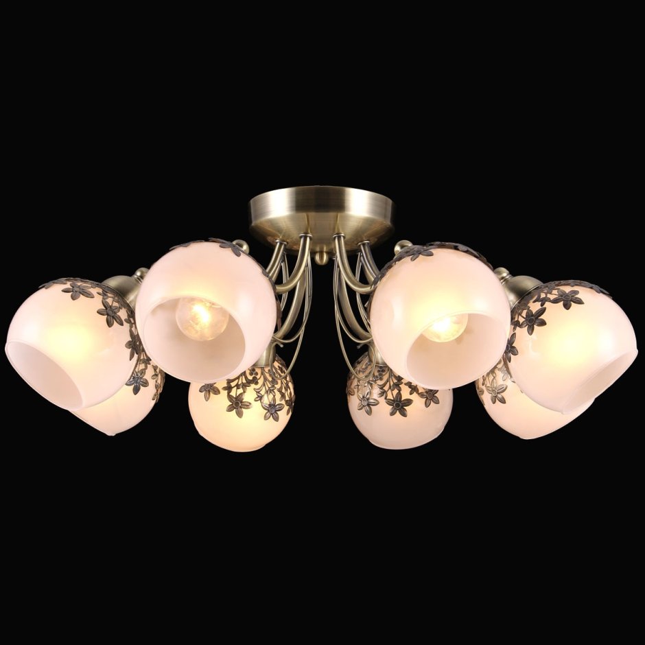 Люстра Natali Kovaltseva 75043-6c White Gold