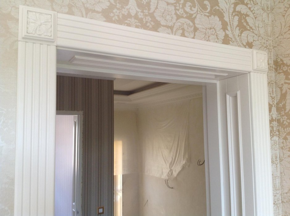 Отделка дверного проема межкомнатной двери