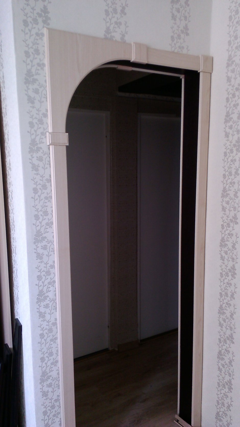 Отделка входной двери с нутри