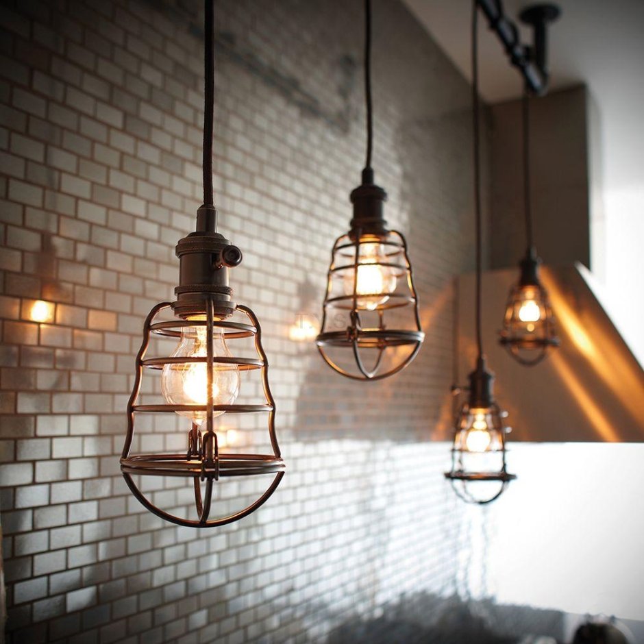 Люстра Loft Industrial droplight