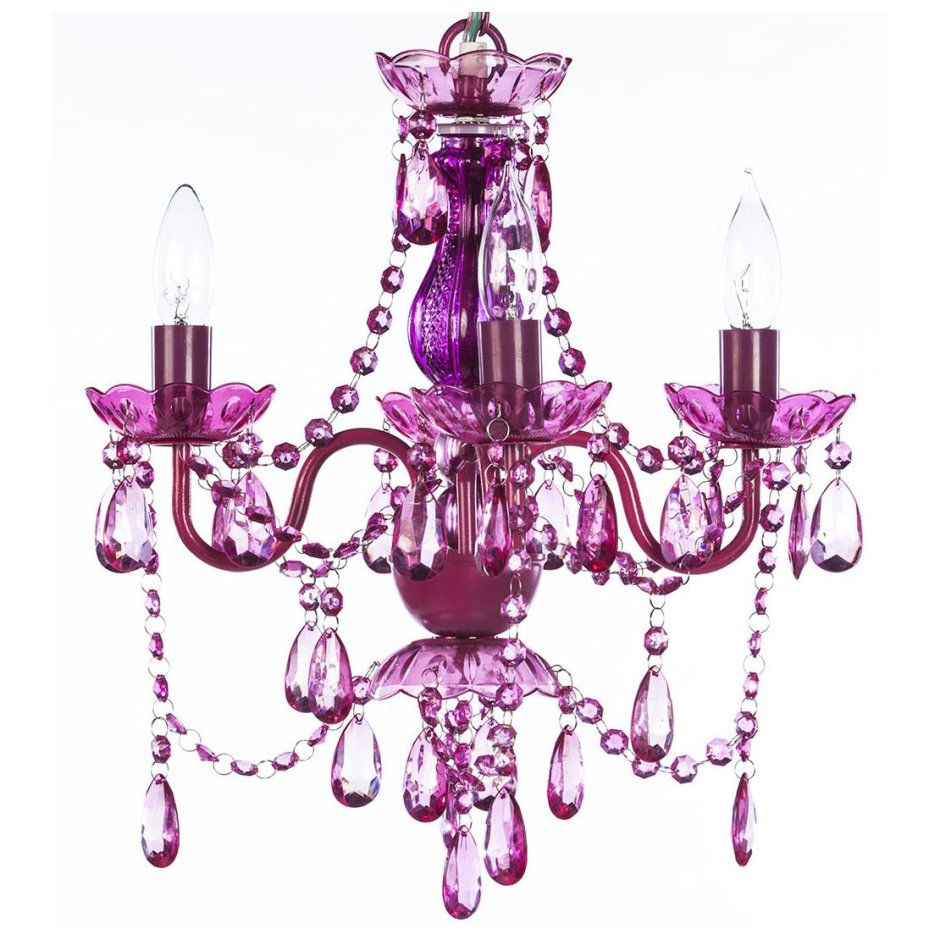 Бра сиреневые Luxury Purple Chandelier Crystal Chandeliers Abajur without lampshade