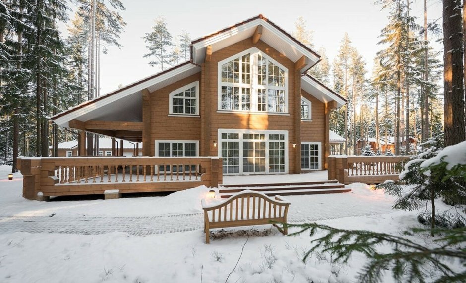 Финский деревянный дом Pegasus 155
