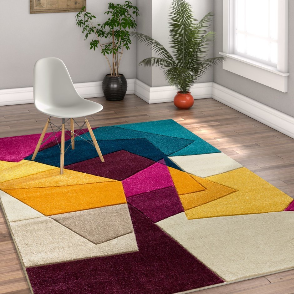 Ковер norrcarpets дизайнерский Funky Multi