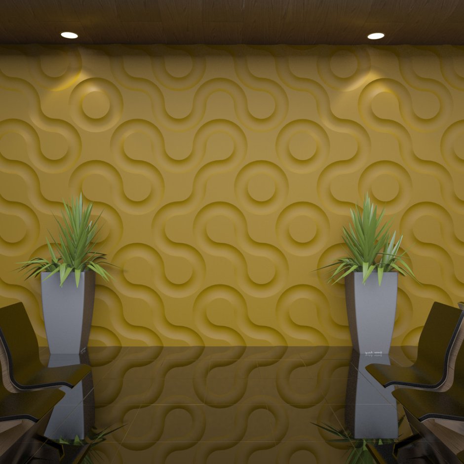 3d гипсовые панели deco line Modern m-48