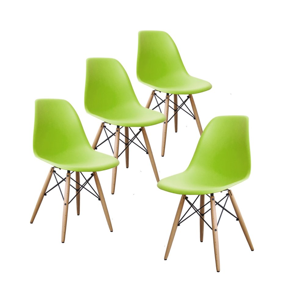 Стул Eames SR зеленый