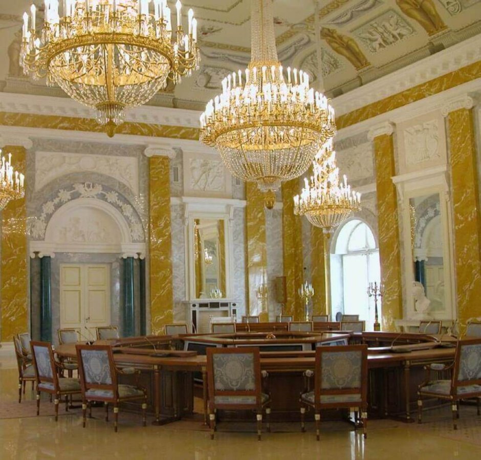 Константиновский дворец переговорная комната
