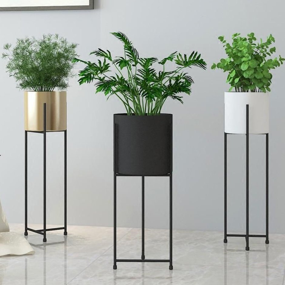 Подставка для цветов в современном стиле