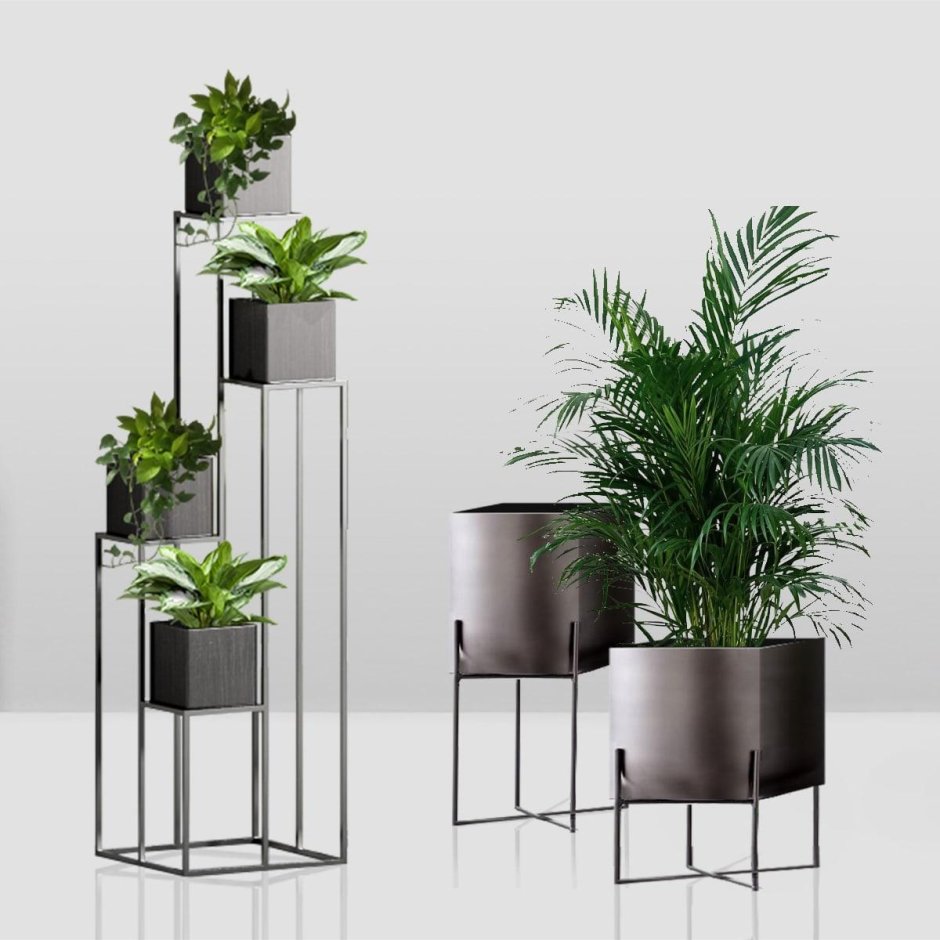 Напольные горшки для цветов