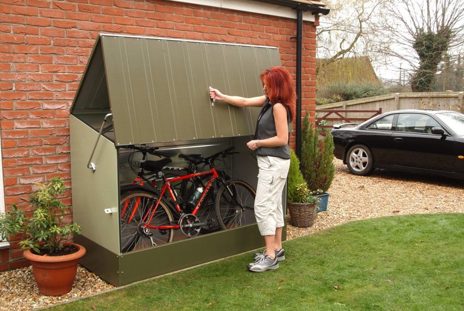 Хранилище для велосипедов на даче