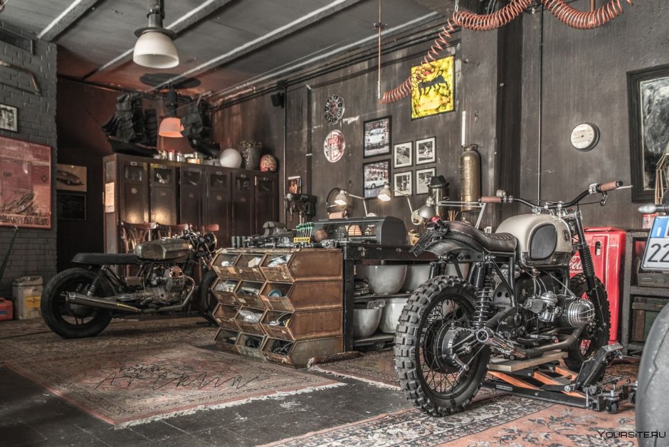 Custom Garage Motorcycle