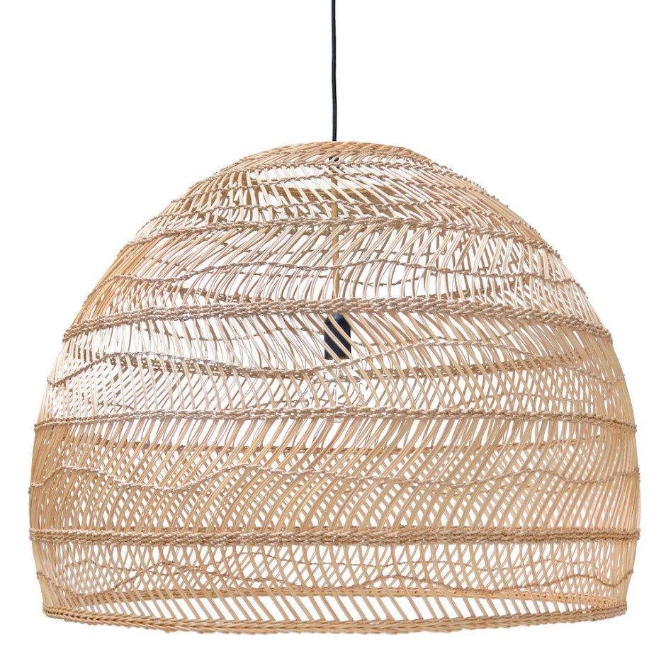 Светильник Chevron Rattan Shade