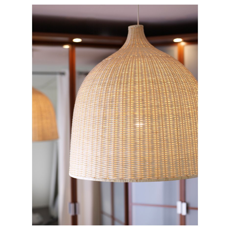 Hanging Rattan Lamp h400 / подвесной светильник из ротанга